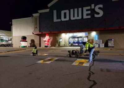 Lowes Lot Striping