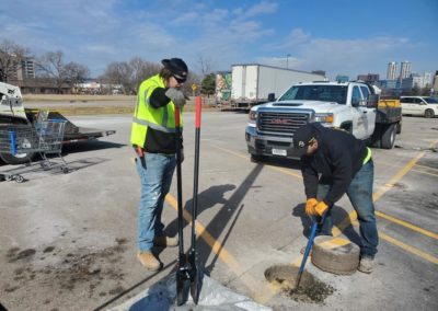 Bollards work in St Louis, MO