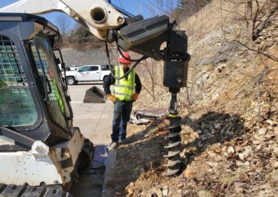 Bollards work in St Louis, MO