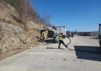 Bollards work in St Louis, MO