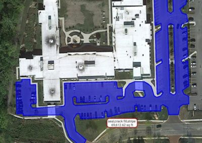 A1 Professional Asphalt & Sealing Scope Map